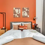 Perfekt für Gruppen - Schlafzimmer nahe Bielefeld Hbf - NUJU RENTALS BIELEFELD Apartamento Bielefeld
