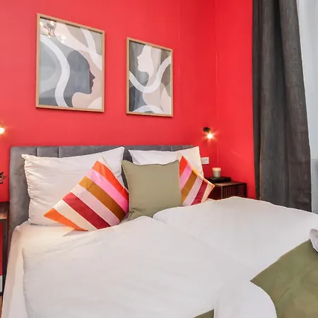 Perfekt Fuer Gruppen - Schlafzimmer Nahe Hbf - Nuju 아파트 *