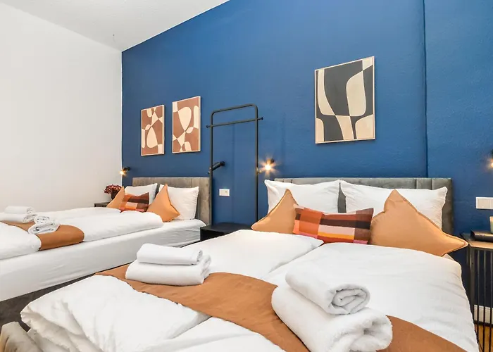 아파트 Perfekt Fuer Gruppen - Schlafzimmer Nahe Hbf